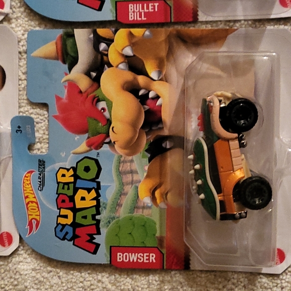 Nintendo Super Mario World Hotwheels. Complete 2021 Set of Six. - Picture 3 of 8